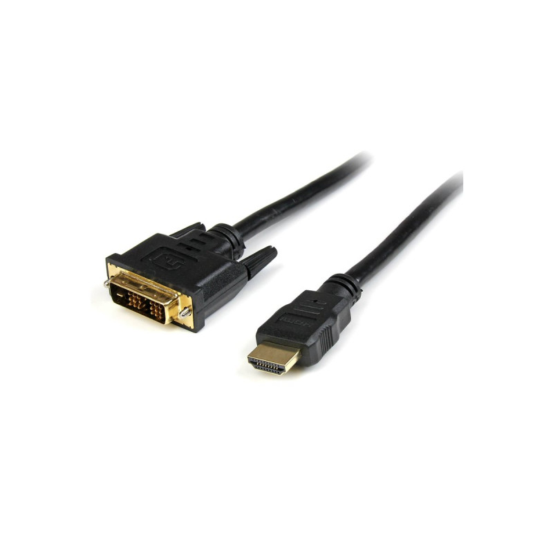 StarTech.com Cable Adaptador HDMI a DVI-D de 1,8m Macho a Macho - Cabl