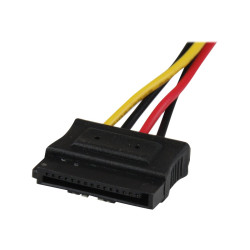StarTech.com PYO2LP4LSATA - Cable 30CM Adaptador Corriente | APLIUM