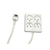 4-way Power Strip Square