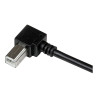 Cable USB 1M Impresora USB A USB B Acodado Angulo Derecho | APLIUM