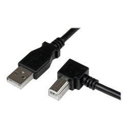 StarTech.com Cable Adaptador USB 2m para Impresora Acodado en Ángulo D