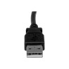 StarTech.com Cable Adaptador USB 2m para Impresora Acodado en Ángulo D