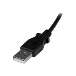 Cable 2M Micro USB B A USB A Acodado Hacia Abajo Adaptador | APLIUM