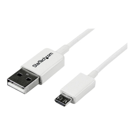 StarTech.com Cable Adaptador 1m USB A Macho a Micro USB B Macho para T