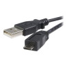 StarTech.com Cable de 50cm Micro USB B a USB A Cargador para Teléfono