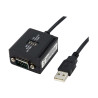 StarTech.com Cable 1,8m USB a Puerto Serie Serial RS422 y 485 DB9 con