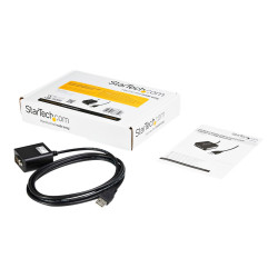 StarTech.com Cable 1,8m USB a Puerto Serie Serial RS422 y 485 DB9 con
