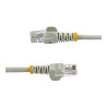 Cable 5M De Red Ethernet CAT5E RJ45 Sin Traba Snagless Gris | APLIUM
