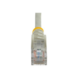 Cable 5M De Red Ethernet CAT5E RJ45 Sin Traba Snagless Gris | APLIUM