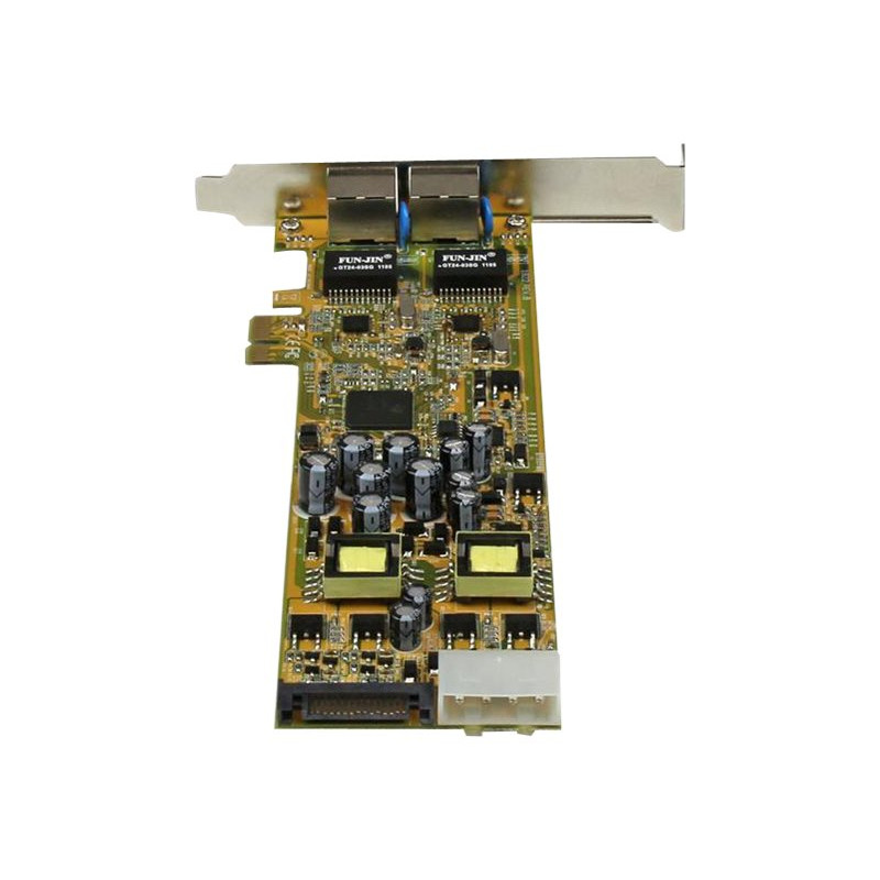Tarjeta De Red Gigabit Ethernet Pci Express 2 Puertos PoE Ps | APLIUM
