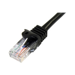 Cable 1M Negro Red 100MBPS CAT5E Ethernet RJ45 Snagless | APLIUM