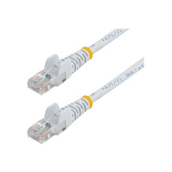 StarTech.com - Cable de Red de 5m Blanco Cat5e Ethernet RJ45 sin Engan