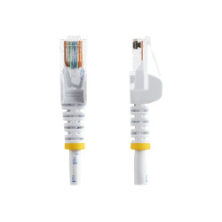 StarTech.com - Cable de Red de 5m Blanco Cat5e Ethernet RJ45 sin Engan
