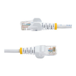 StarTech.com - Cable de Red de 5m Blanco Cat5e Ethernet RJ45 sin Engan