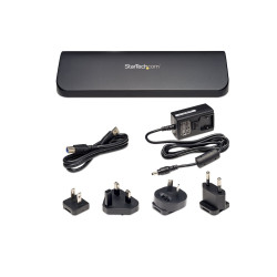 StarTech.com Estación de Conexión Docking Station Replicador Puertos U