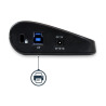 StarTech.com Estación de Conexión Docking Station Replicador Puertos U