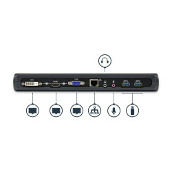 StarTech.com Estación de Conexión Docking Station Replicador Puertos U
