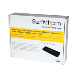 StarTech.com Replicador de Puertos Universal USB 3.0 para Ordenador Po