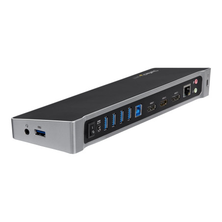 Replicador De Puertos USB 3.0 Triple Para Ordenador Porttil | APLIUM
