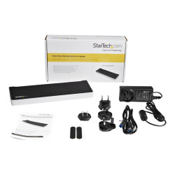 Startech Replicador de Puertos Universal Triple para Ordenador Portáti