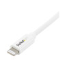 Cable 1M Lightning Apple Ipod iPad iPhone A USB 2.0 Blanco | APLIUM