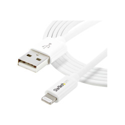 Cable 2M Lightning Apple Ipod iPad iPhone A USB 2.0 Blanco | APLIUM