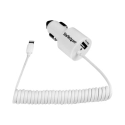 Dual port Car Charger - Lightning+USB