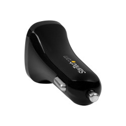 Cargador De Coche USB Dos Puertos 24W 4.8A Negro | APLIUM
