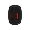 Cargador De Coche USB Dos Puertos 24W 4.8A Negro | APLIUM