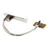 StarTech.com Adaptador Tarjeta de Red NIC Mini PCI Express PCI-e PCIe