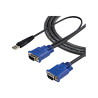 4.5m 2-in-1 Ultra Thin USB KVM Cable | APLIUM