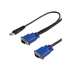 4.5m 2-in-1 Ultra Thin USB KVM Cable | APLIUM