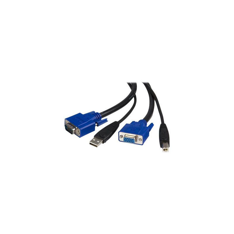 4.5m 2-in-1 Universal USB KVM Cable | APLIUM