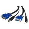 4.5m 2-in-1 Universal USB KVM Cable | APLIUM