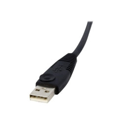 4-in-1 USB DVI KVM Switch Cable w/Audio | APLIUM
