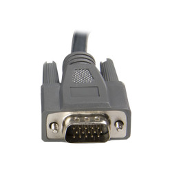StarTech.com Cable KVM Ultra Thin Delgado VGA USB 2-en-1 para uso en C