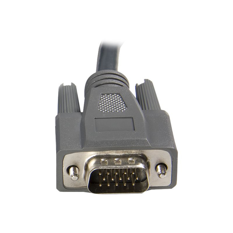StarTech.com Cable KVM Ultra Thin Delgado VGA USB 2-en-1 para uso en C