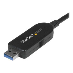 Startech USB 3.0 Data Transfer Cable for Windows & Mac - 2m (6ft) - Ad