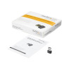 StarTech.com Adaptador de Red Inalámbrica Wifi USB - AC600 - Micro Ada