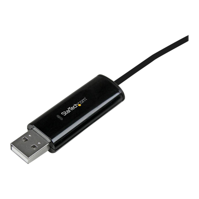 StarTech.com Cable Switch Conmutador KM USB de 2 Puertos con Transfere