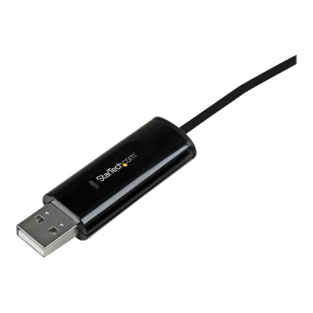 StarTech.com Cable Switch Conmutador KM USB de 2 Puertos con Transfere