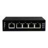 Switch Conmutador Ethernet 1GB No Gestionado 5 Puertos Din | APLIUM
