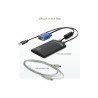Adaptador Para Convertir Laptop En Consola Kvmportatil Crash | APLIUM