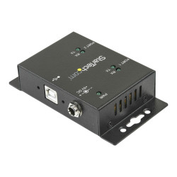 2 Port Industrial Wall Mountable USB To Serial Adapter | APLIUM