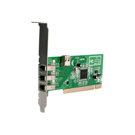 StarTech.com Adaptador Tarjeta Controladora FireWire 400 PCI 4 Puertos