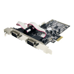 Startech Tarjeta Adaptadora PCI Express PCIe de 4 Puertos Serie Cable