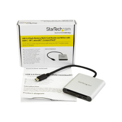 StarTech.com Lector Grabador USB 3.0 de Tarjetas de Memoria SD, Micro