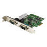 Startech Tarjeta Serie PCI Express de 2 Puertos DB9 RS232 con UART 16C