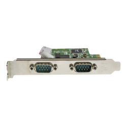 Startech Tarjeta Serie PCI Express de 2 Puertos DB9 RS232 con UART 16C