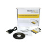 StarTech.com Tarjeta Adaptador ExpressCard/54 USB 3.0 de 2 Puertos con